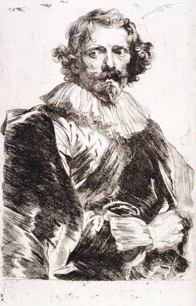 Portrait of Lucas Vorsterman, c.1631 by Anthony van Dyck